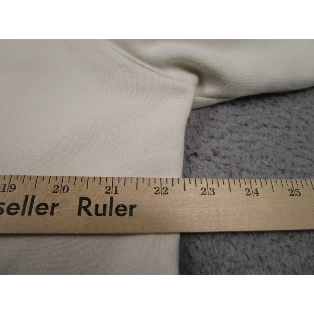 Banana Republic Sweater Mens XL Beige Preppy Casual Stripes‎ Long Sleeve 1/4 Zip